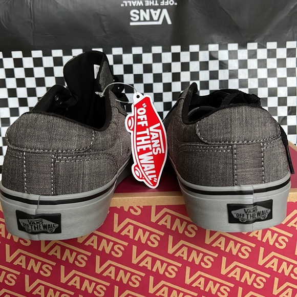 Vans Bishop F14 Textile Black/Grey Men’s sneakers - Picture 14 of 16